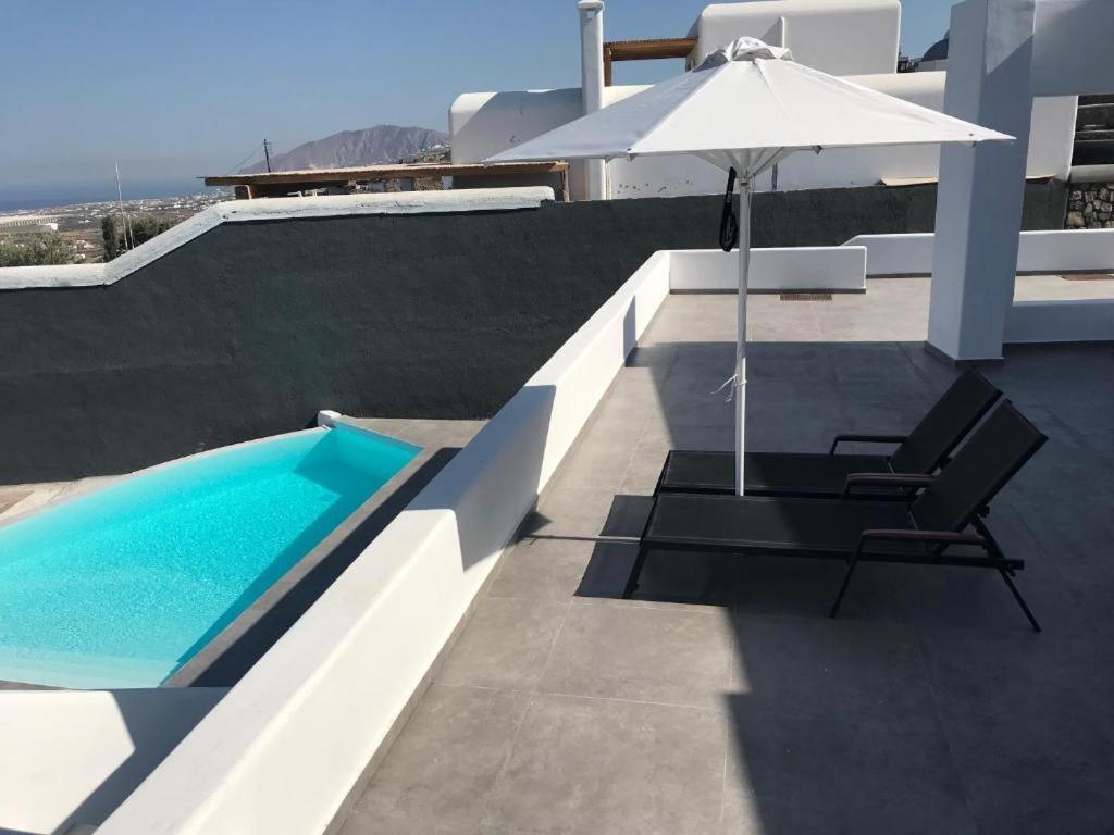 La Maltese Private House Imerovigli Extérieur photo